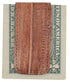 EW334/Waterproof Men's Eel Skin Large Magnetic Money Clip by Marshal